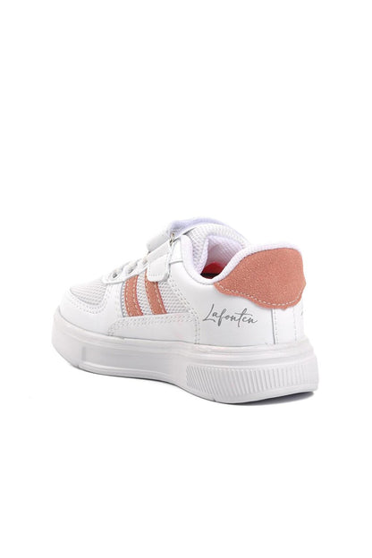 719Y-P White-Pink Children's Sports Shoes