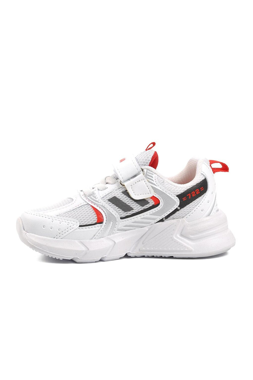 722Y-P White-Red Children's Sports Shoes