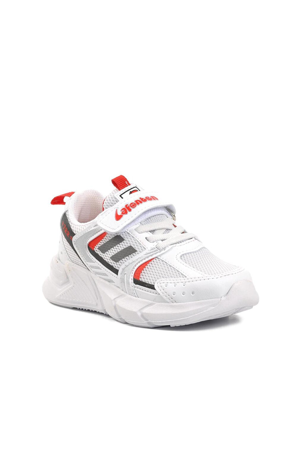 722Y-P White-Red Children's Sports Shoes