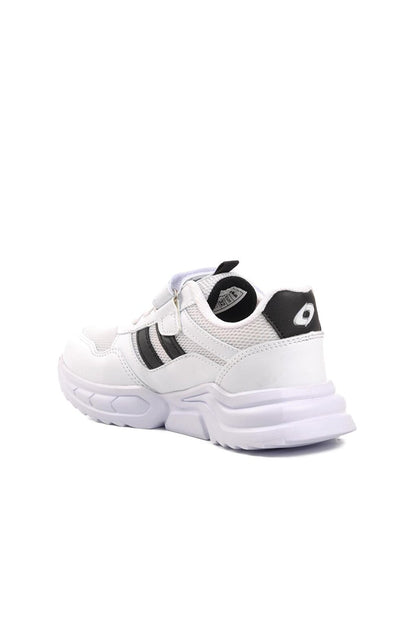 719-F White-Black Children's Sports Shoes