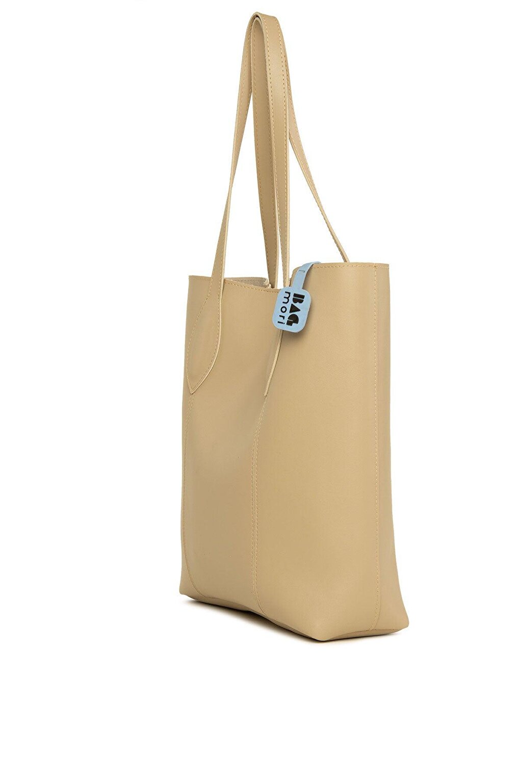 Stitched Drop Strap Tote Bag