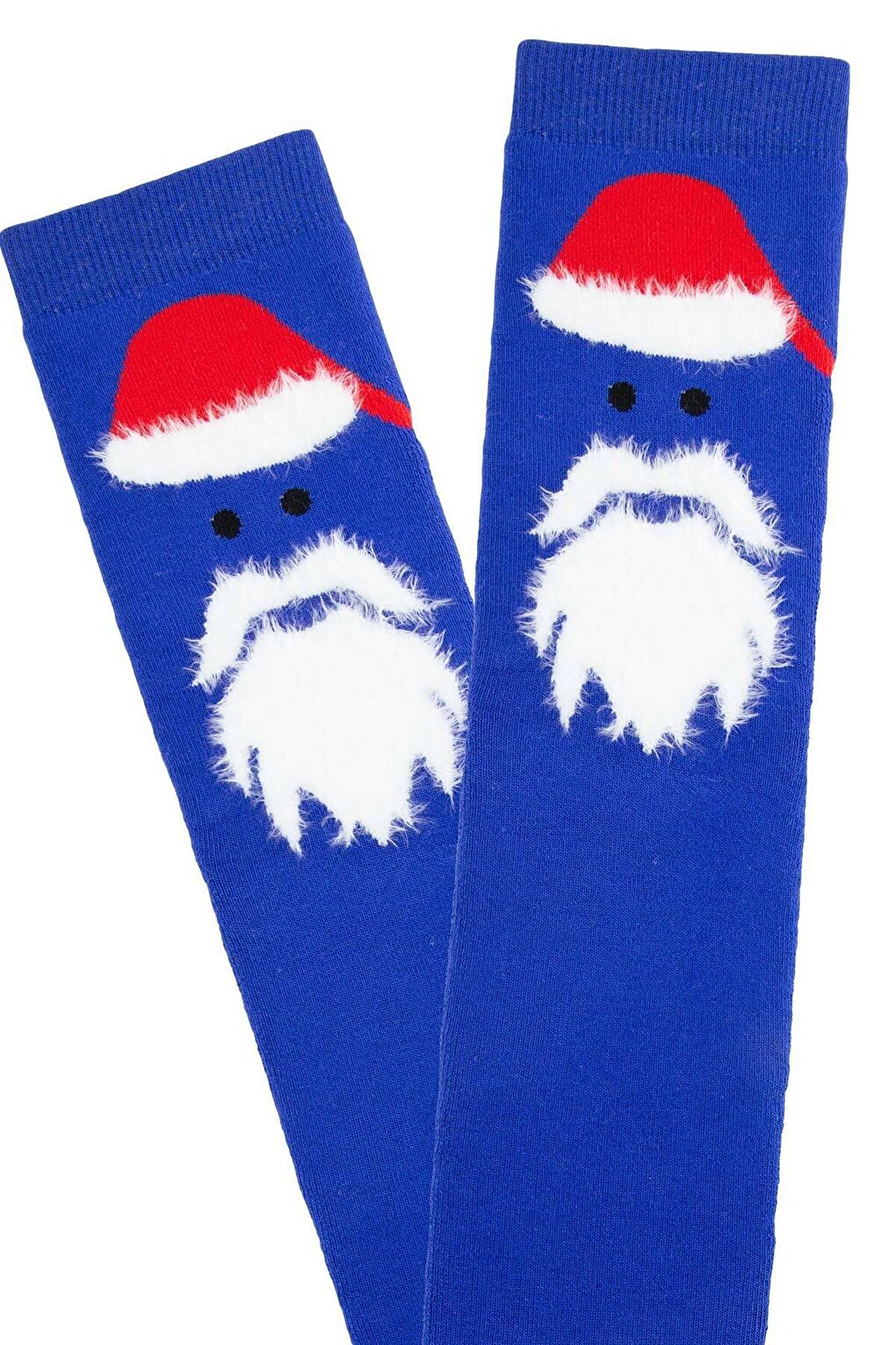 New Year's Patterned Towel Men's Socks