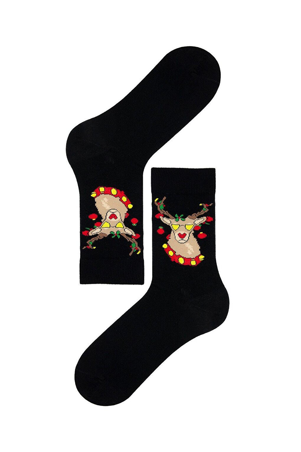 New Year Patterned Men's Socks