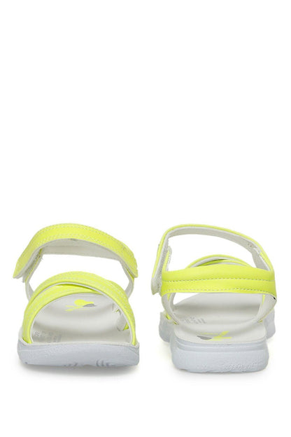 NELLY 3FX Yellow Girls Sandals