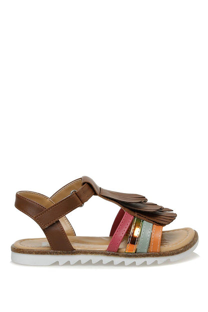 HELEN 3FX Brown Girls Sandals