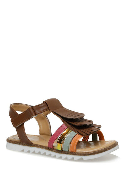 HELEN 3FX Brown Girls Sandals