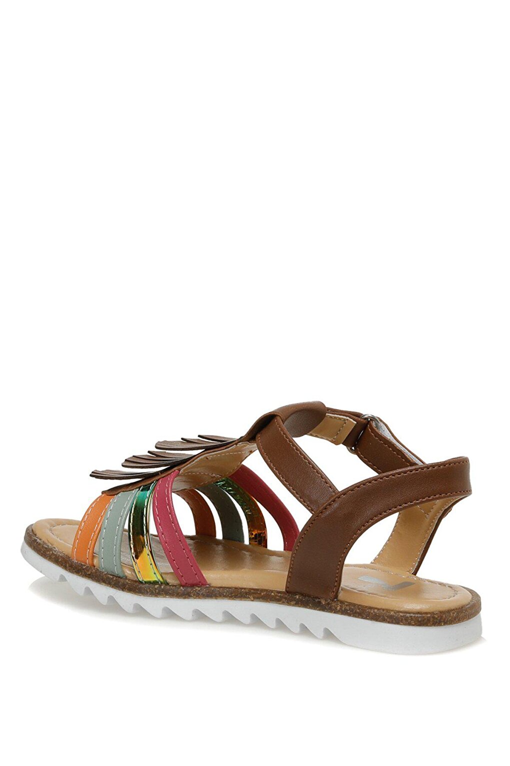 HELEN 3FX Brown Girls Sandals