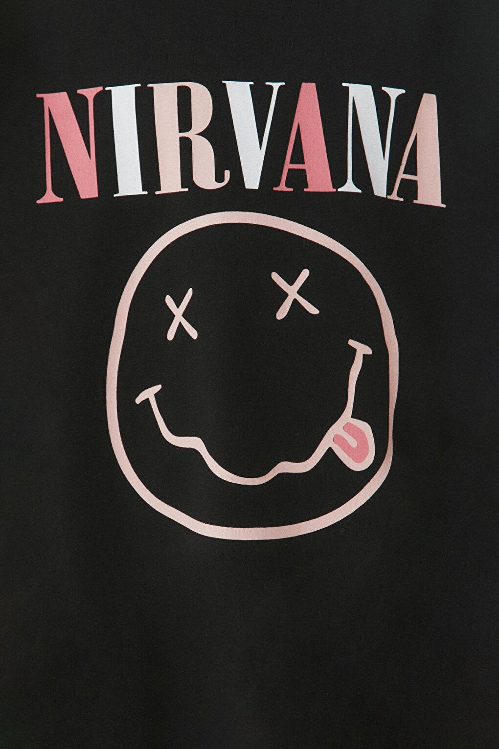 Nirvana Printed Girls Sweatshirt