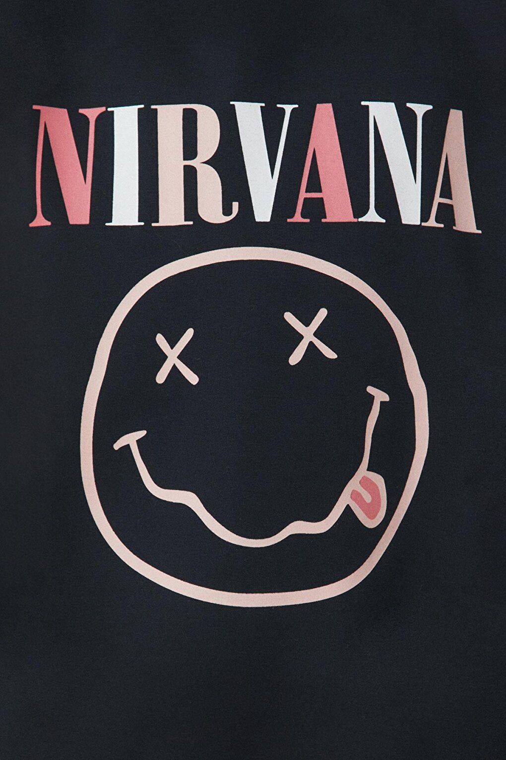 Nirvana Printed Girls Sweatshirt