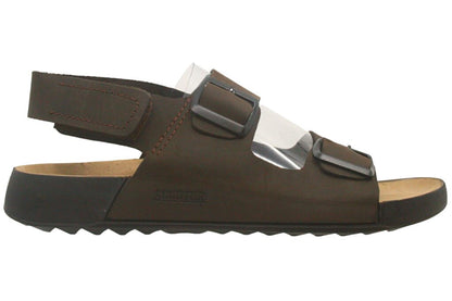 Leather Dark Brown Men's Sandals M7012CKO