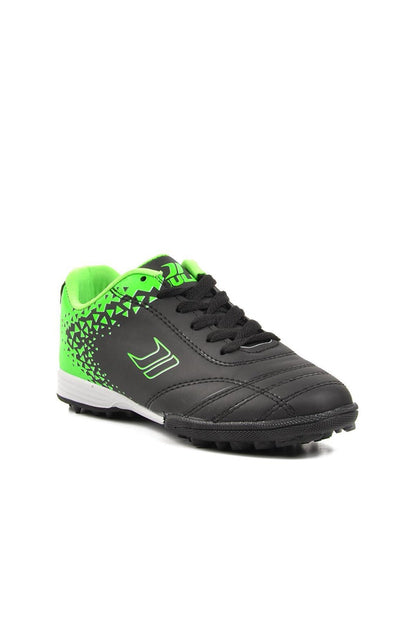 126 Black-Neon Green-White Unisex Astroturf Field Shoes