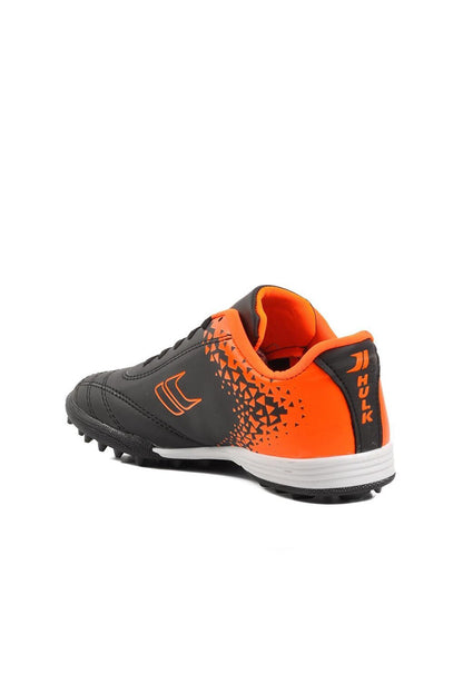 126 Black-Orange Unisex Astroturf Field Shoes