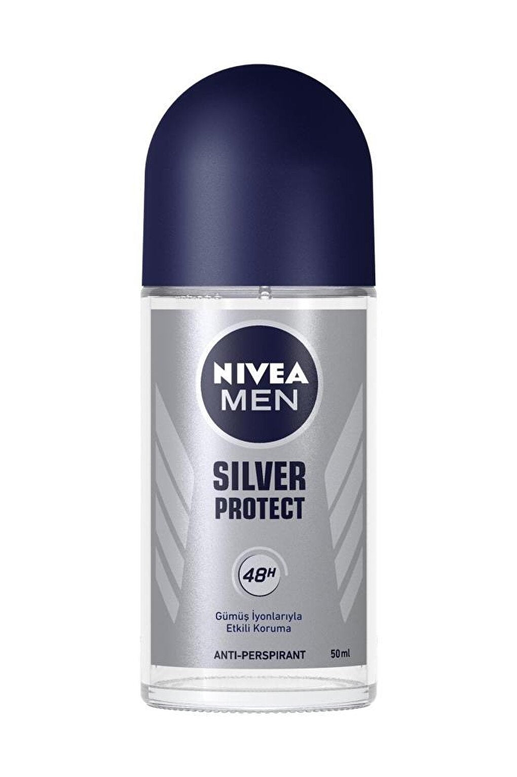 Men's Roll On Deodorant Silver Protect 50 ml 48 Hours Anti-Perspirant Protection