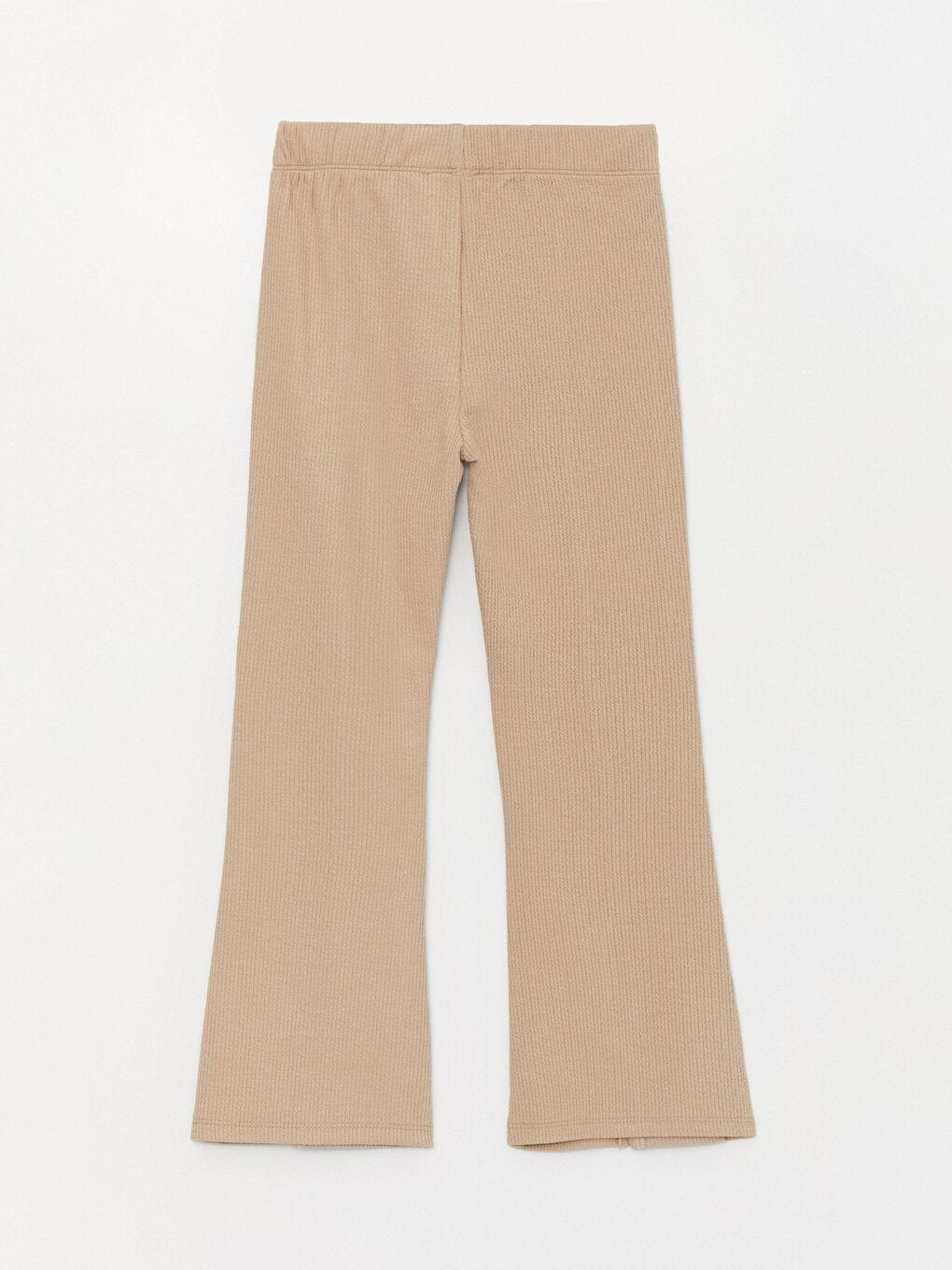 Girl's Comfortable Slit Wrinkled Trousers