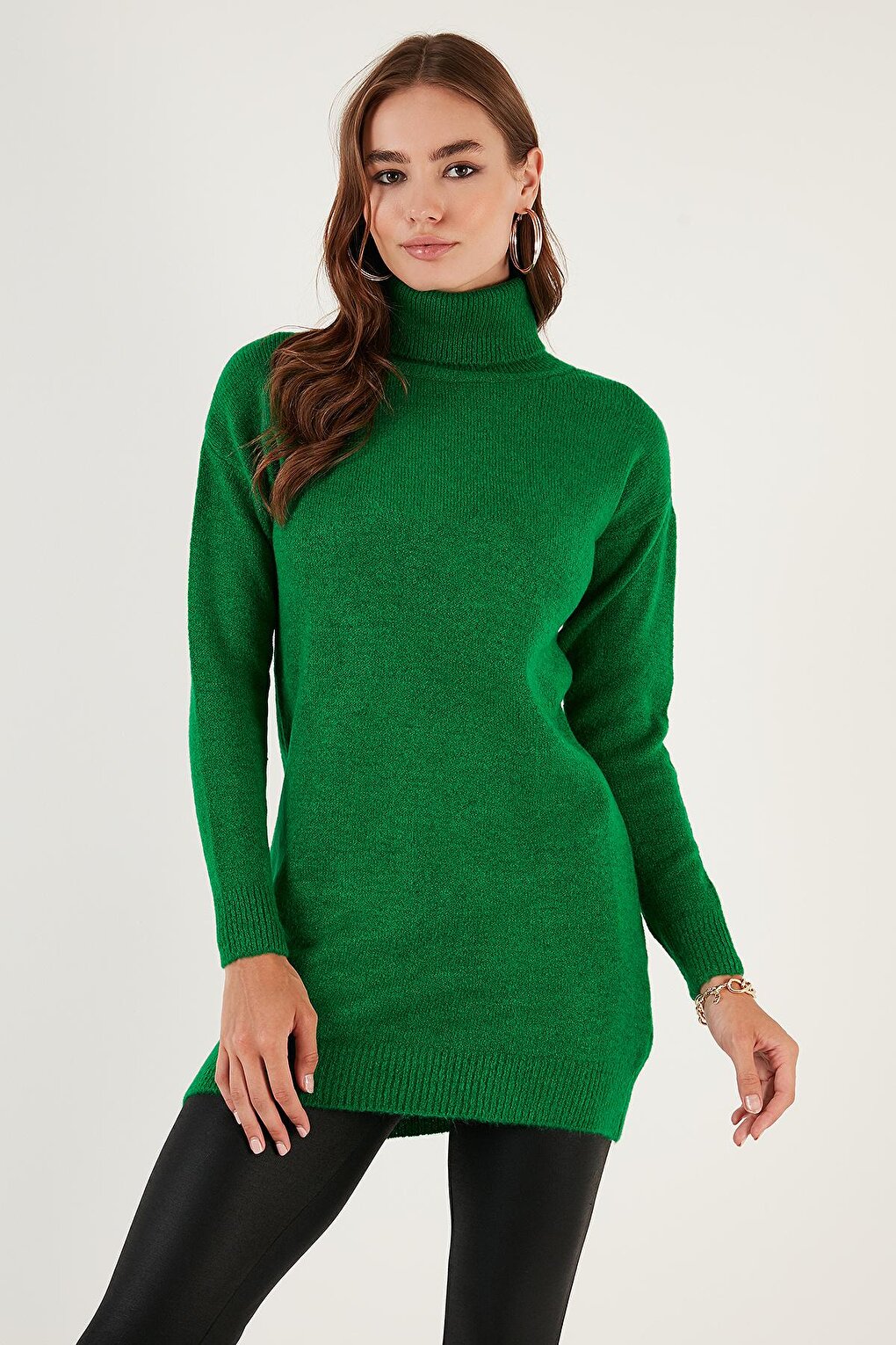 Modest Turtleneck Long Sleeve Hijab Tunic 4614585