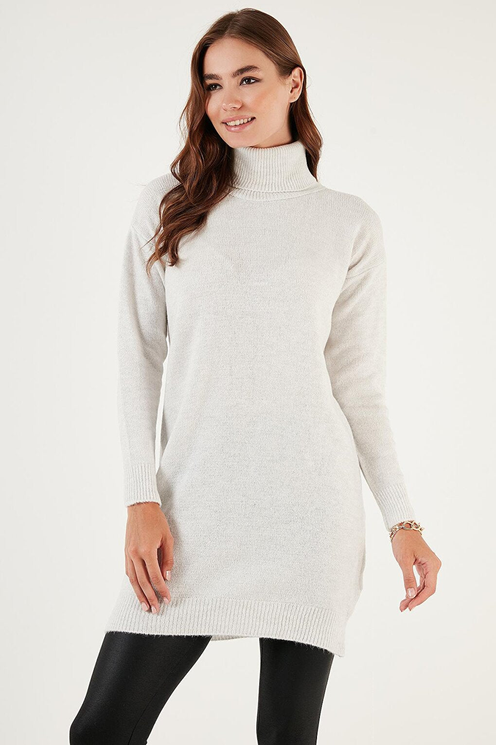 Modest Turtleneck Long Sleeve Hijab Tunic 4614585