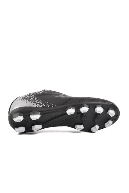 126 Black-Silver Unisex Cleats