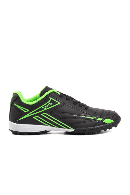 125 Black-Green Unisex Astroturf Field Shoes