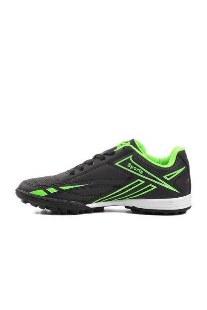 125 Black-Green Unisex Astroturf Field Shoes