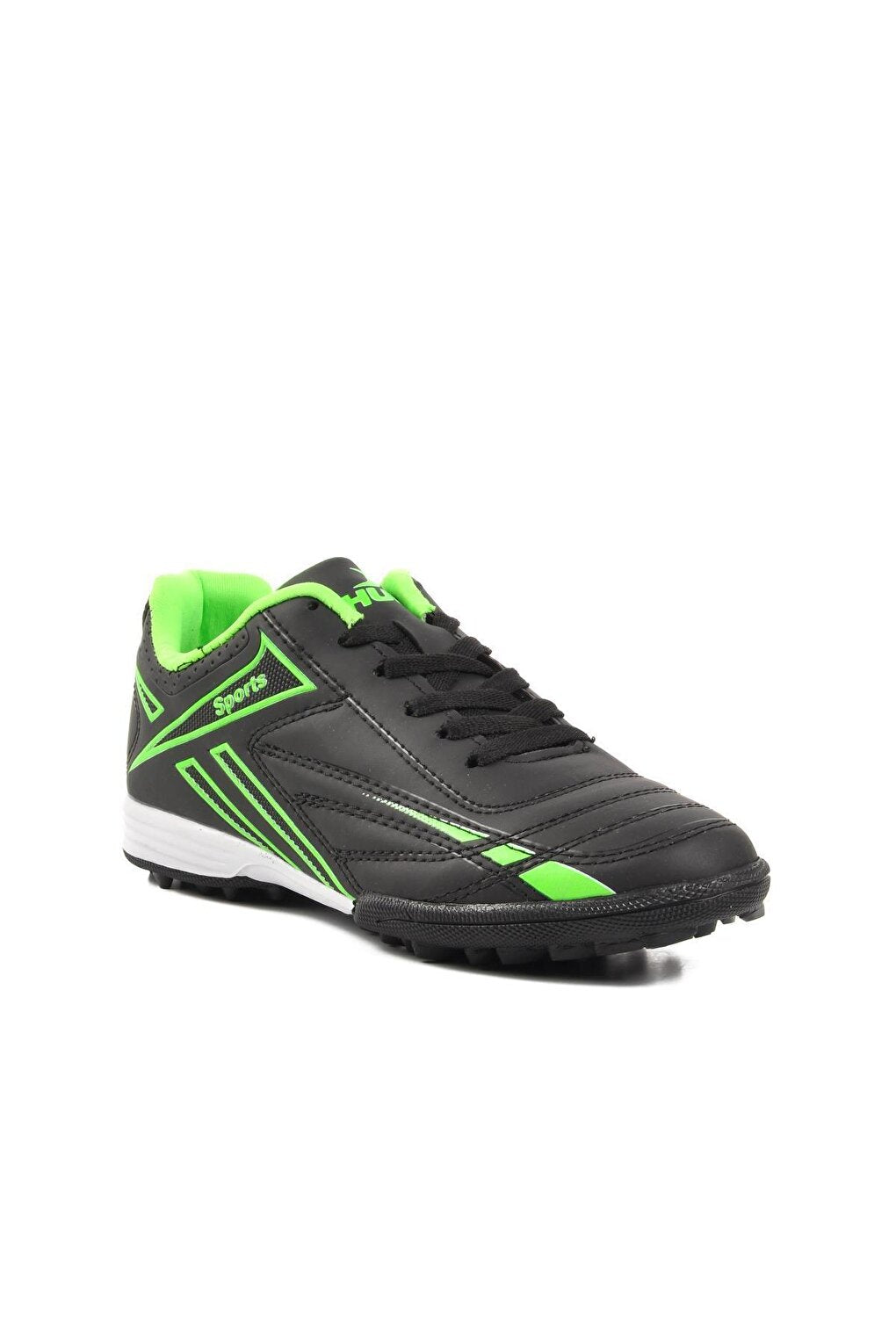 125 Black-Green Unisex Astroturf Field Shoes