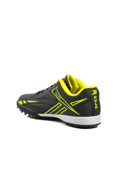 125 Black-Neon Yellow Unisex Astroturf Field Shoes