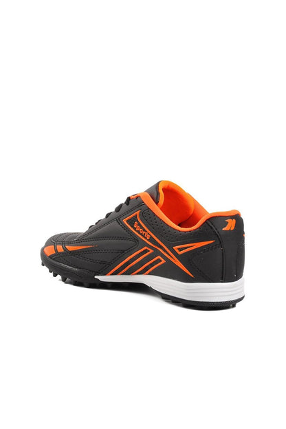 125 Black-Orange Unisex Astroturf Field Shoes