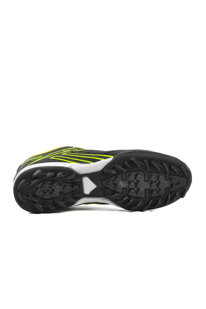 125 Black-Neon Yellow Unisex Astroturf Field Shoes