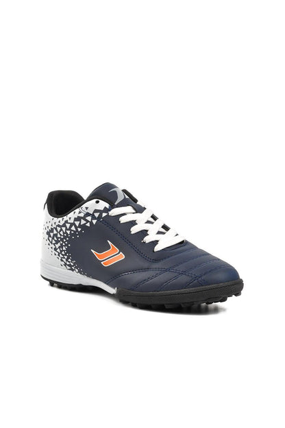 126 Navy Blue-White Men's Astroturf Field Shoes