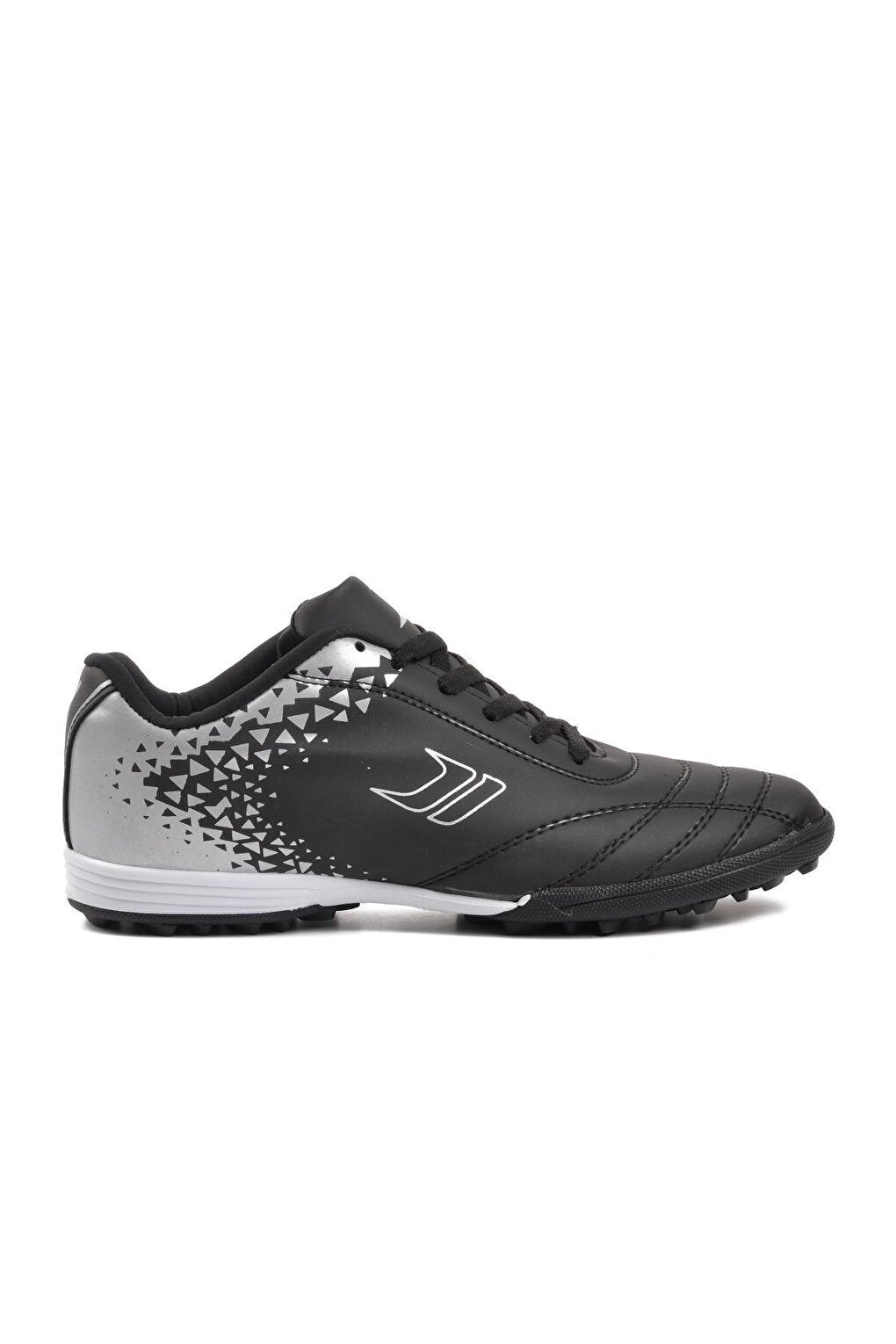 126 Black-Silver Men's Astroturf Field Shoes