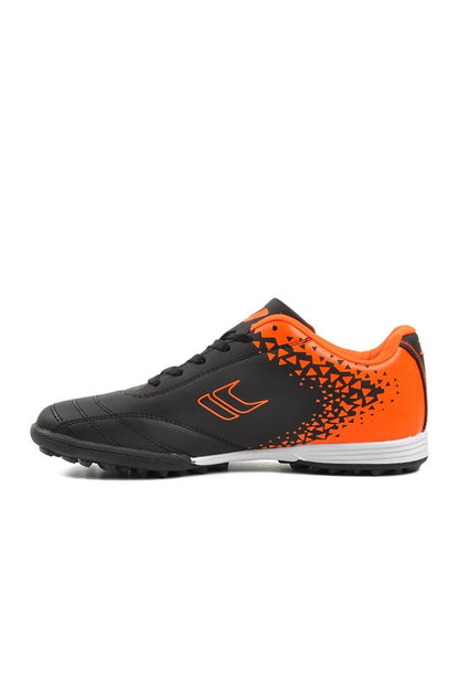 126 Black-Orange Men's Astroturf Field Shoes