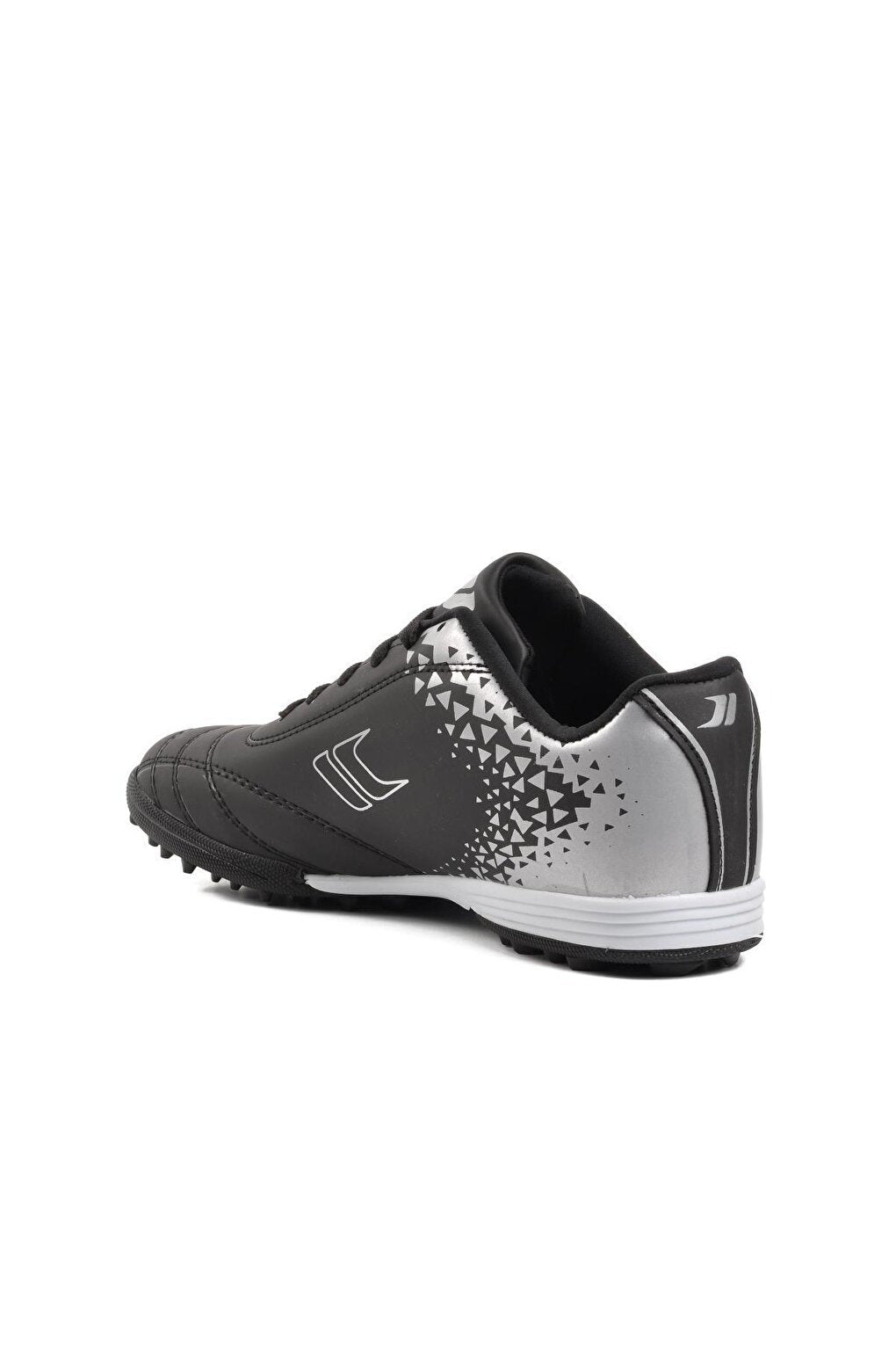 126 Black-Silver Men's Astroturf Field Shoes