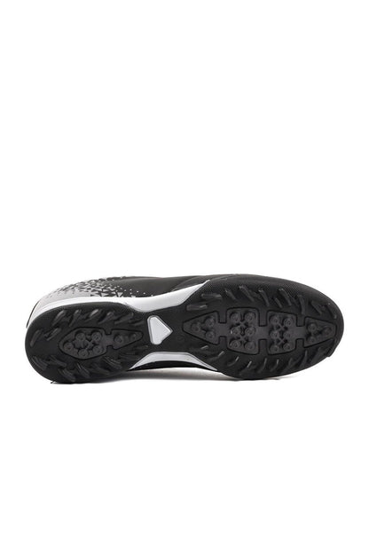 126 Black-Silver Men's Astroturf Field Shoes