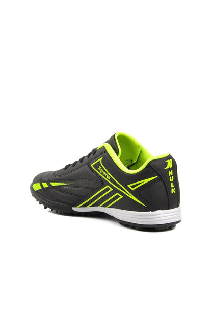 125 Black-Neon Yellow Men's Astroturf Field Shoes