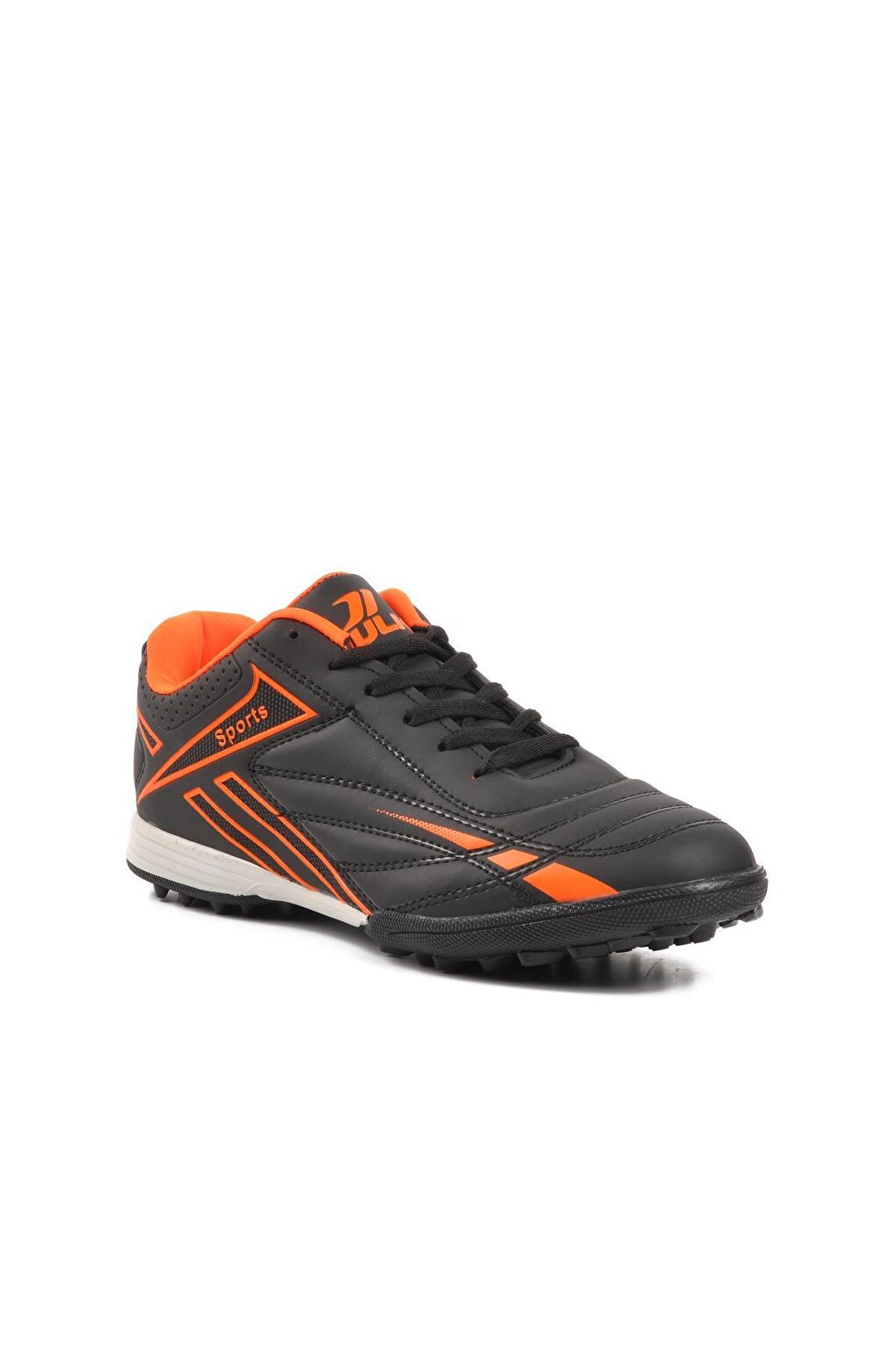 125 Black-Orange Men's Astroturf Field Shoes