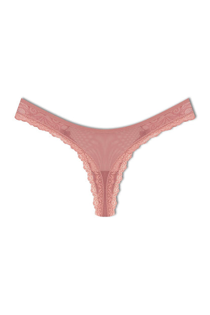 Tulle Lace Thong Women's Panties