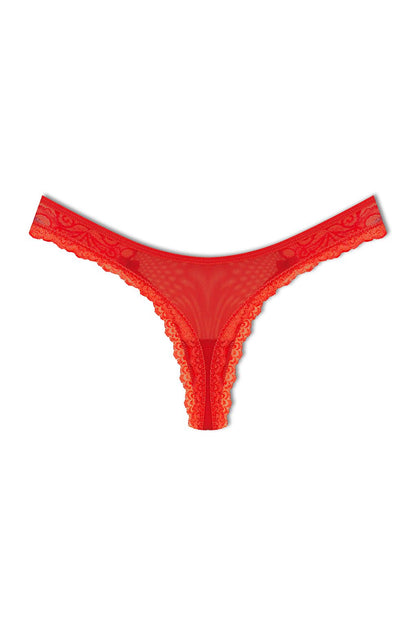 Tulle Lace Thong Women Panties