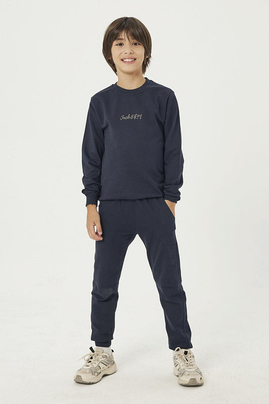 Boys' Sweatpants with Elastic Waist Pocket