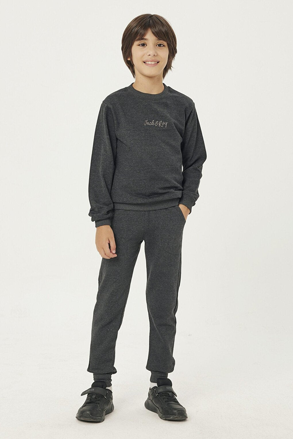 Boys' Sweatpants with Elastic Waist Pocket