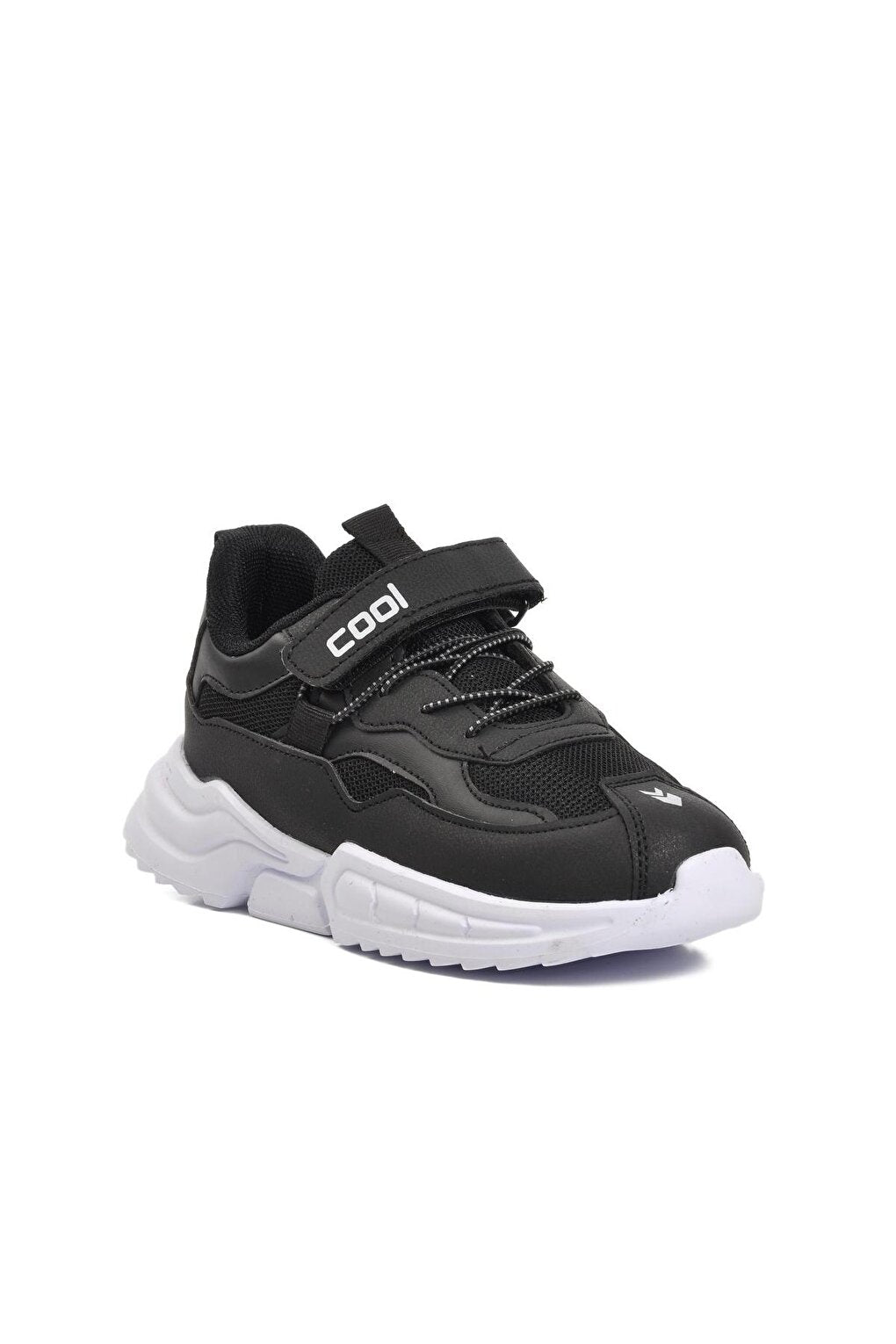 Zoom-F Black Mesh Children's Sports Shoes