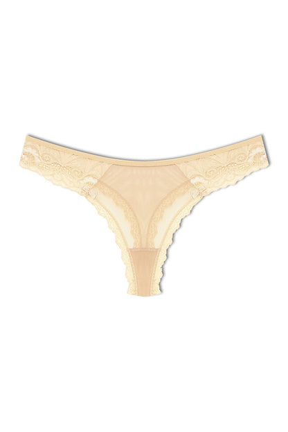 Tulle Lace Thong Women's Panties