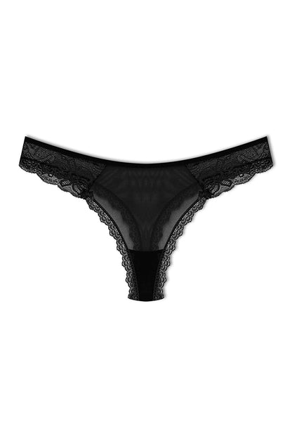 Tulle Lace Thong Women Panties