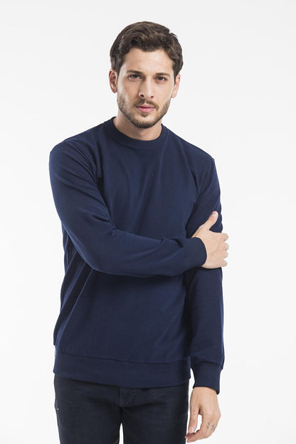 Men's Crew Neck Regular Fit Thin Sweatshirt SPR 20K30