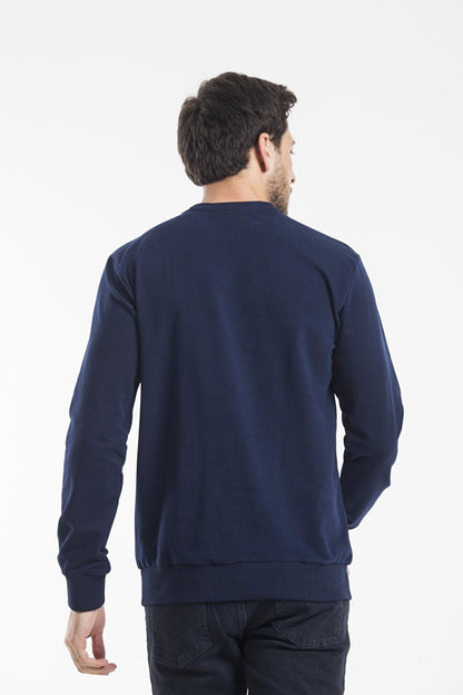 Men's Crew Neck Regular Fit Thin Sweatshirt SPR 20K30