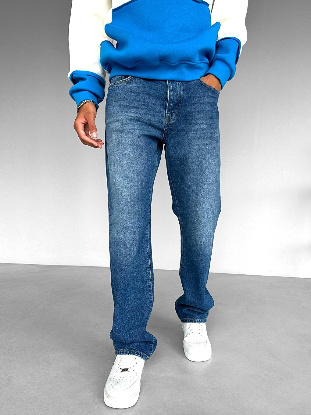 Baggy Fit Jean Blue