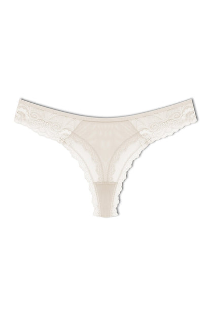 Tulle Lace Thong Women Panties