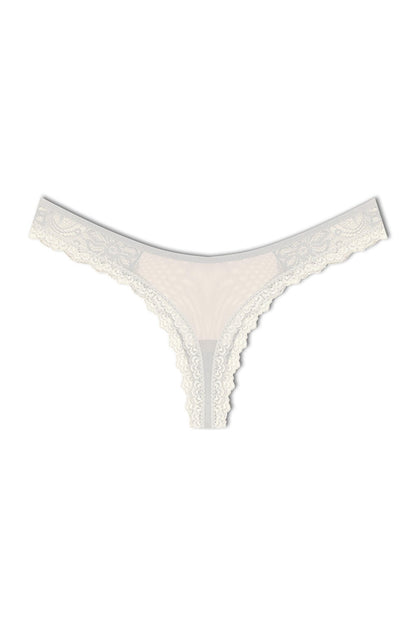 Tulle Lace Thong Women Panties