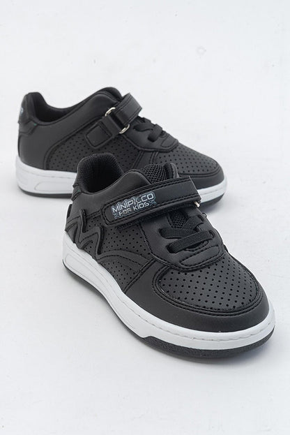 Boy's Black Sneaker Shoes