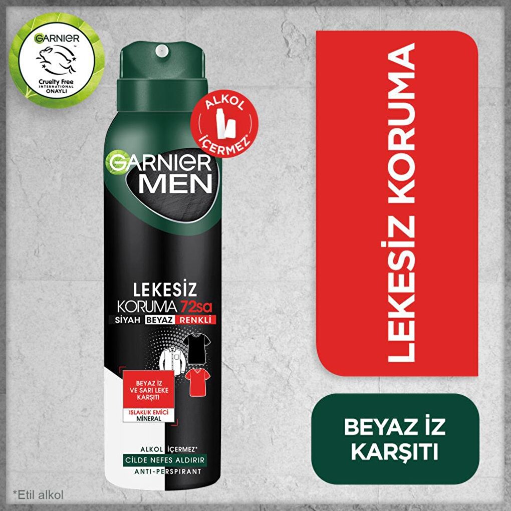 Men Spotless Protection Spray Deodorant