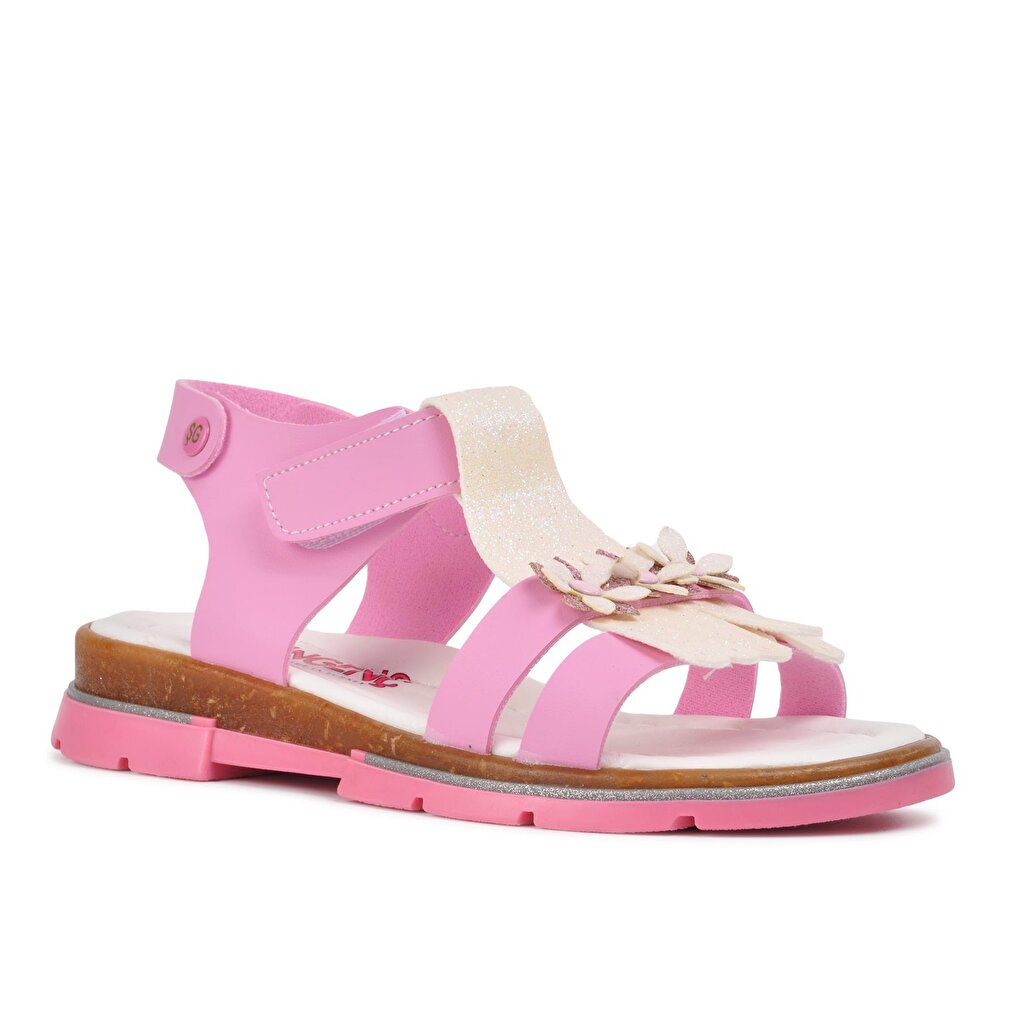 210104 Pink-Pearl Girl Sandals