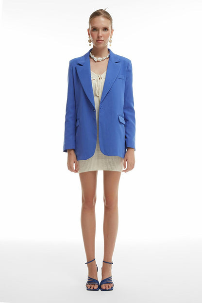 Blazer Jacket Dark Blue